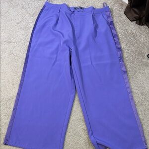 Missguided Women's Purple Trousers